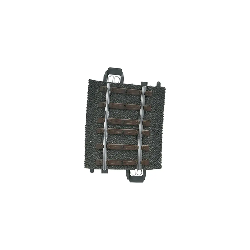 Rail courbe ballasté - Marklin 24206 - HO 1/87 - Code 83 - Voie C - Angle 5,7° - Rayon 437,5mm - 3R