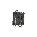 Rail courbe ballasté - Marklin 24206 - HO 1/87 - Code 83 - Voie C - Angle 5,7° - Rayon 437,5mm - 3R