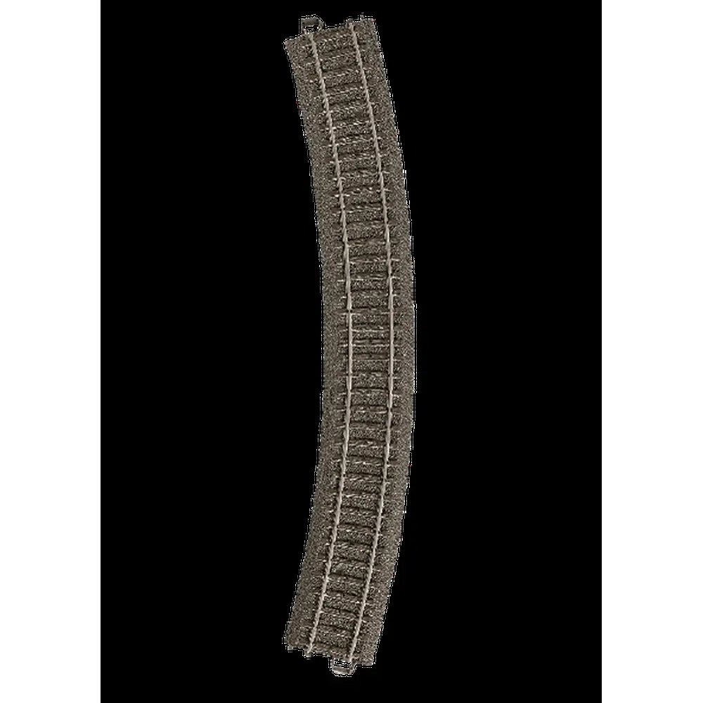 Rail courbe R3 30° Marklin 24330 - Rayon 515 mm - HO : 1/87 - Code 83 - Voie C