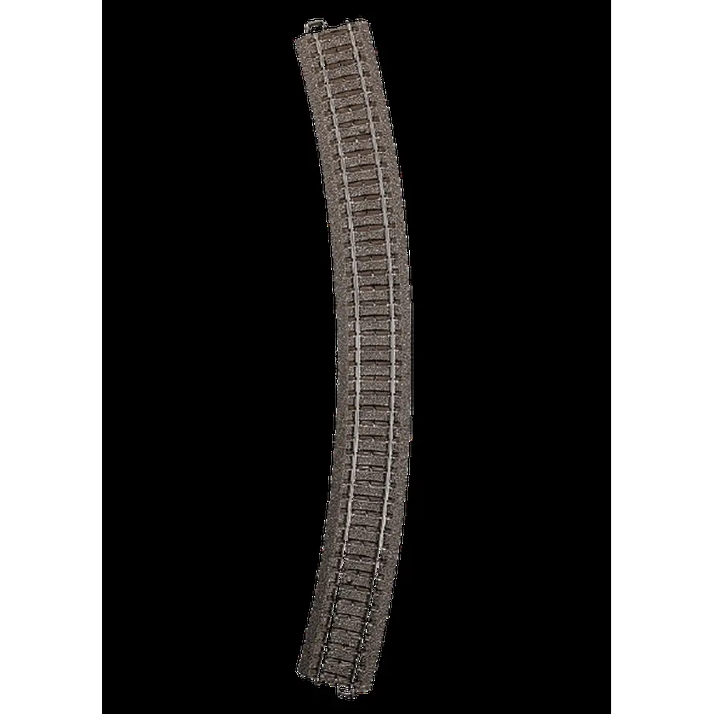Rail courbe R5 30° Marklin 24530 - Rayon 643,6 mm - HO : 1/87 - Code 83 - Voie C