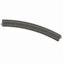 Rail courbe R5 643,6 mm 30° code 83 voie C - Märklin 24530 - HO 1/87 - 3R