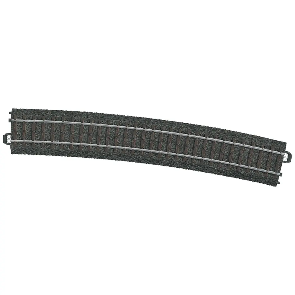 Rail courbe R9 12,1° Marklin 24912 - Rayon 1114,6 mm - HO 1/87 - Code 83 - Voie C