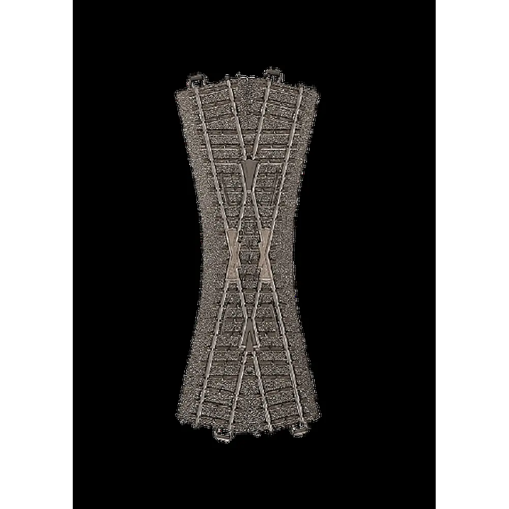 Croisement 24,3° Marklin 24640 - 188,3 mm - HO : 1/87 - Code 83 - Voie C