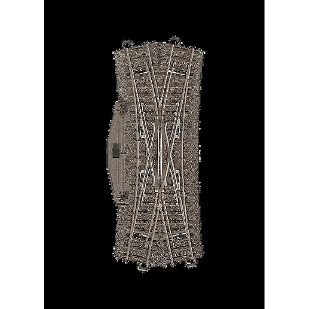 Traversée Jonction Double R2 24,3° - Märklin 24624 - 188,3 mm - HO 1/87 - Code 83 - Voie C
