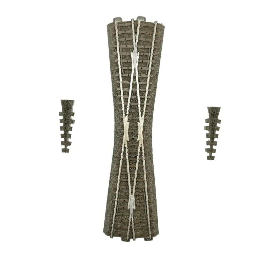 Croisement long 12,1° Marklin 24740 - 236,1 mm - HO : 1/87 - Code 83 - Voie C - 3R