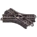 Croisement court 48,6° Marklin 24649 - 103,3 mm - HO : 1/87 - Code 83 - Voie C