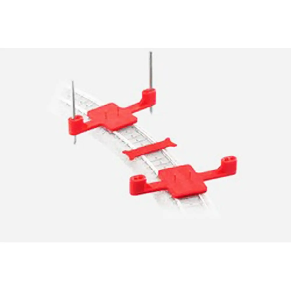 Set de gabarits de pose de mâts et de caténaire