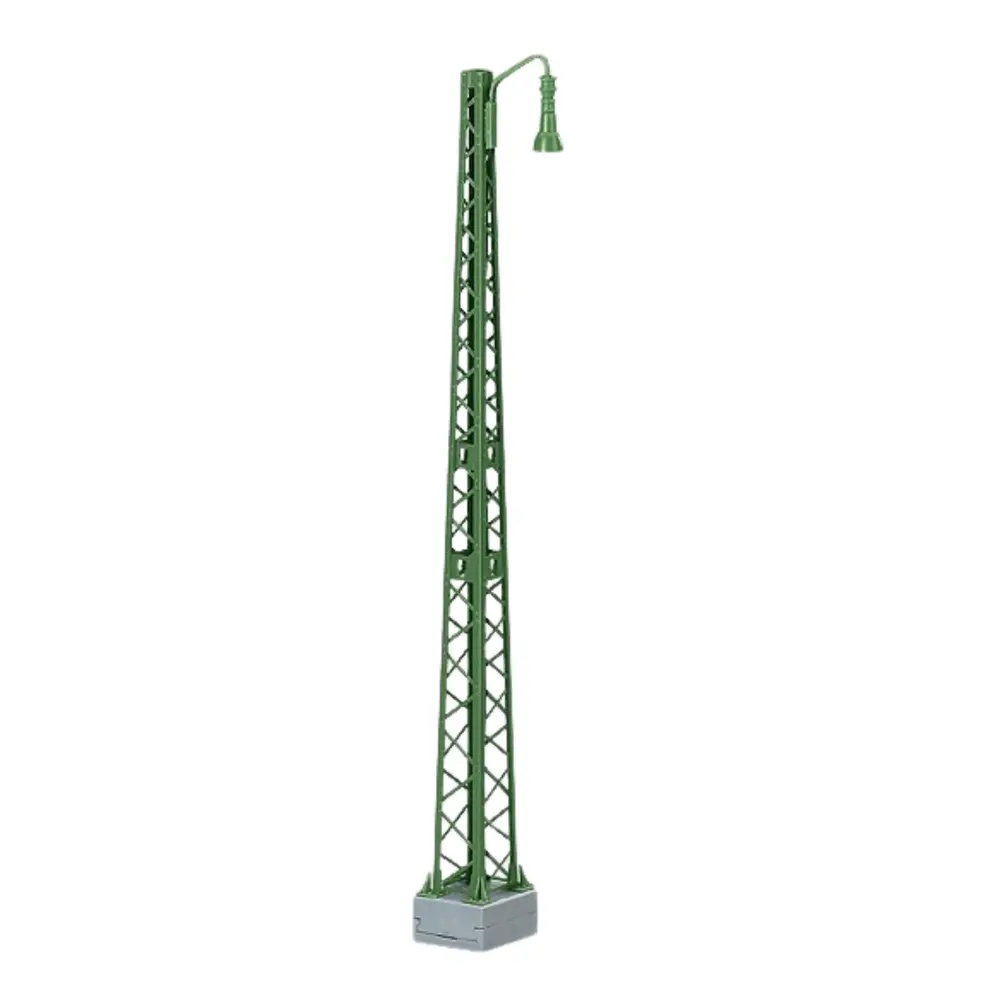Pylône de caténaire avec lampe 170mm
