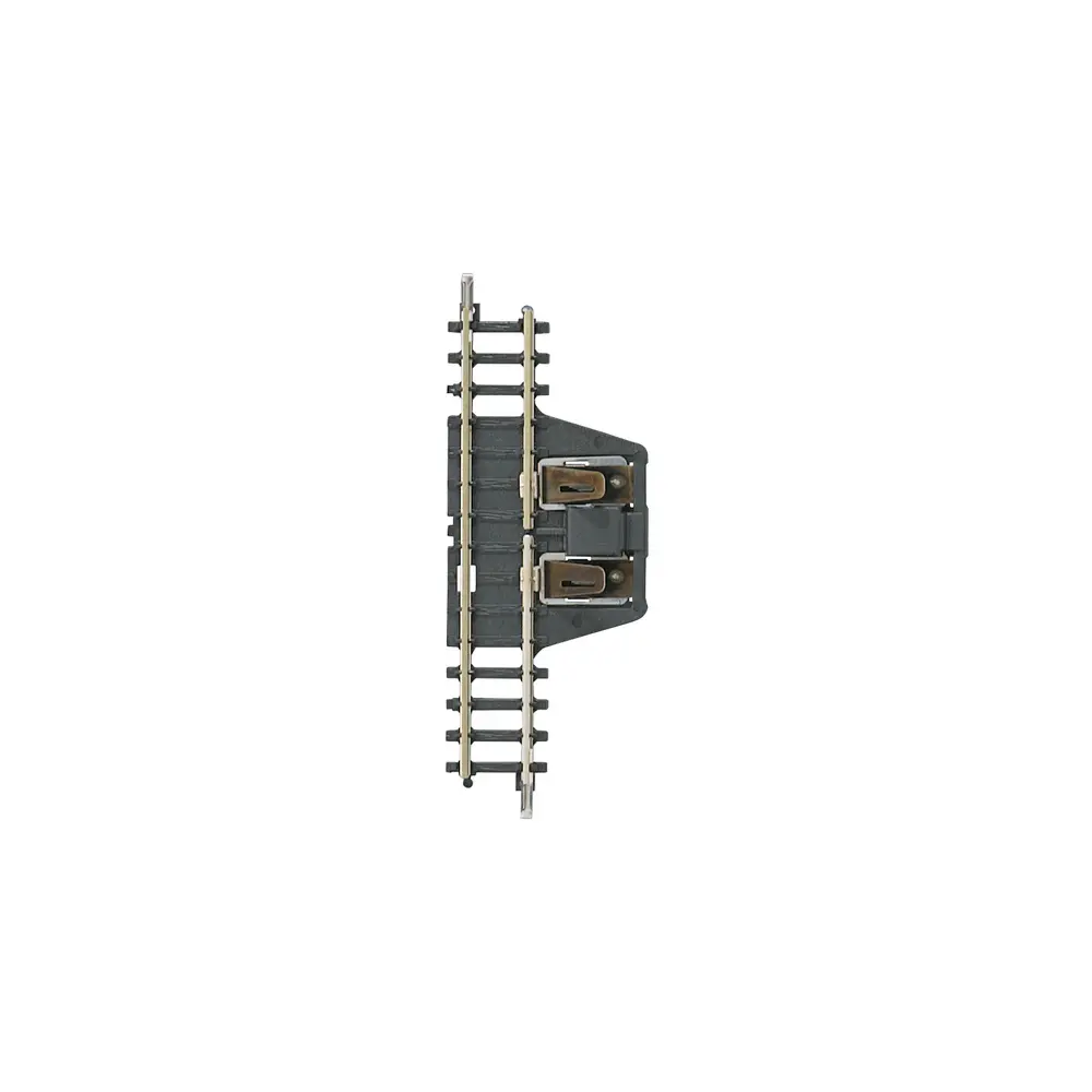 Rail droit de coupure avec bornes 55 mm code 60 - Märklin 8588 - Z 1/220 - 2R