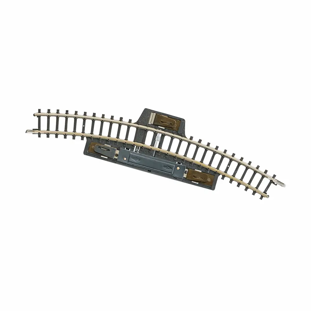 Rail courbe de commutation 195 mm 30° code 60 - Märklin 8529 - Z 1/220 - 2R