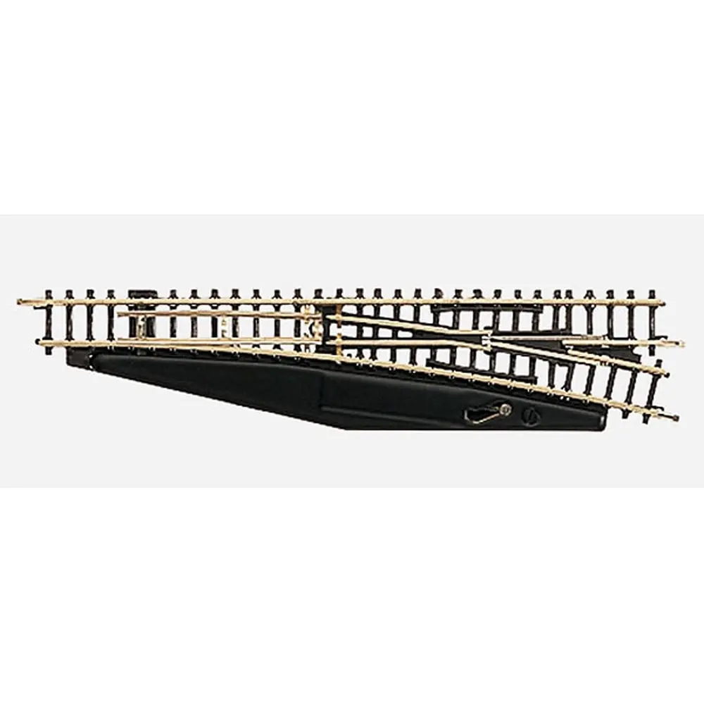 Aiguillage Manuel Droit - 110MM - Angle 13° - Marklin 8566 - Z : 1/220