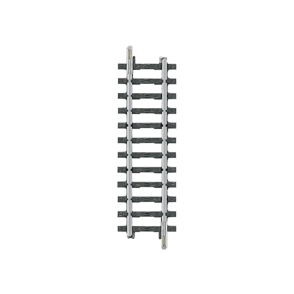 Rail droit non ballasté - Marklin 2201 - HO 1/87 - Code 83 - Voie K - Longueur 90 mm - 3R