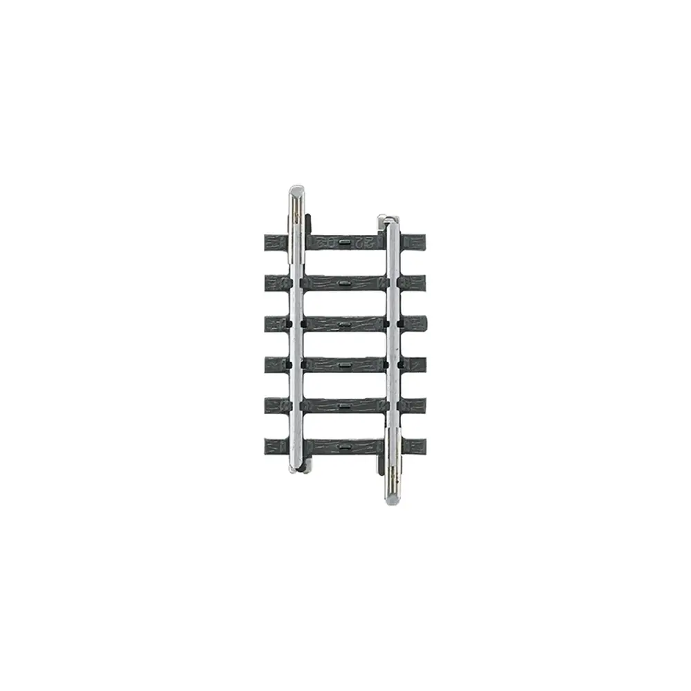 Rail droit non ballasté - Marklin 2202 - HO 1/87 - Code 83 - Voie K - Longueur 45 mm - 3R