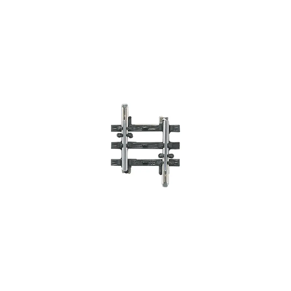 Rail droit non ballasté - Marklin 2204 - HO 1/87 - Code 83 - Voie K - Longueur 22,5 mm - 3R