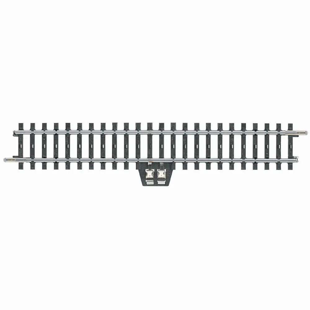 Rail droit d'alimentation non ballasté connexion Delta et Digital 180 mm code 83 voie K - Märklin 2290 - HO 1/87 - 3R