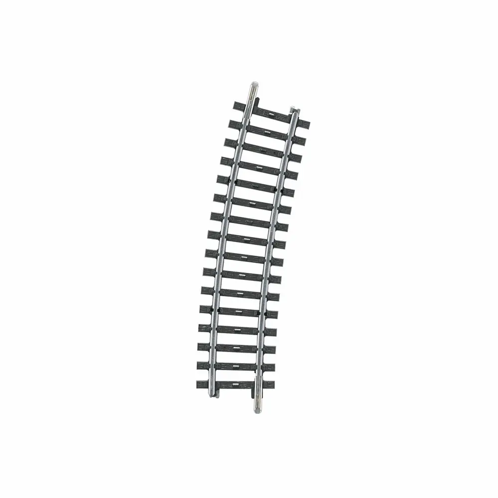 Rail courbe R2 424,6 mm 15° code 83 voie K - Märklin 2233 - HO 1/87 - 3R