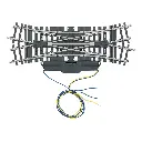Traversée de jonction double non ballastée - Marklin 2260 - HO 1/87 - Code 83 - Voie K - 3R