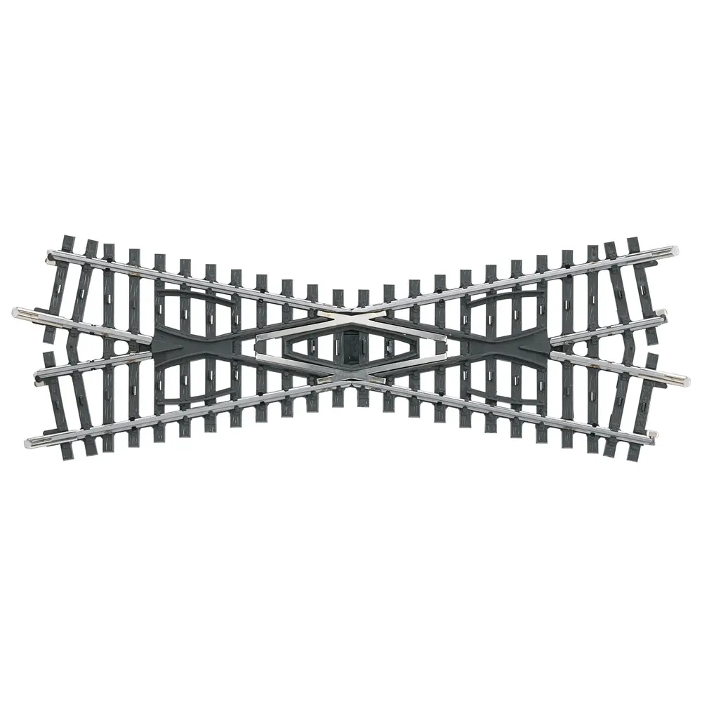 Croisement non ballasté - Marklin 2259 - HO 1/87 - Code 83 - Voie K - 3R - Longueur 168.9 mm