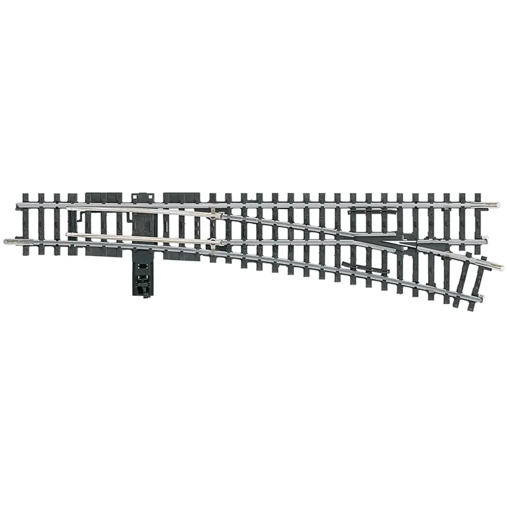 Aiguillage à droite non ballasté - Marklin 2271 - HO 1/87 - Code 83 - Voie K - 3R