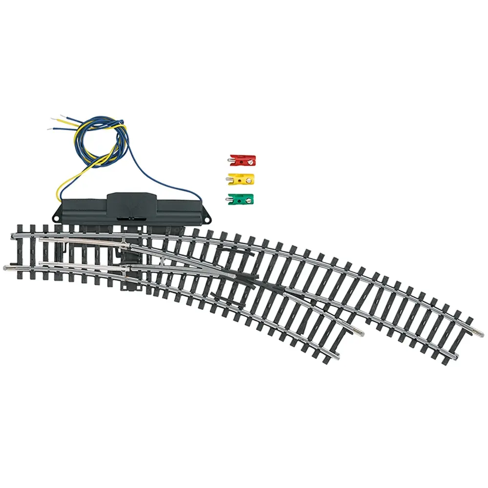 Aiguillage à droite non ballasté - Marklin 2269 - 30° - HO 1/87 - Code 83 - Voie K - 3R