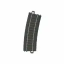 Rail courbe ballasté R2 437,5 mm 15° code 83 voie C - Märklin 24215 - HO 1/87 - 3R