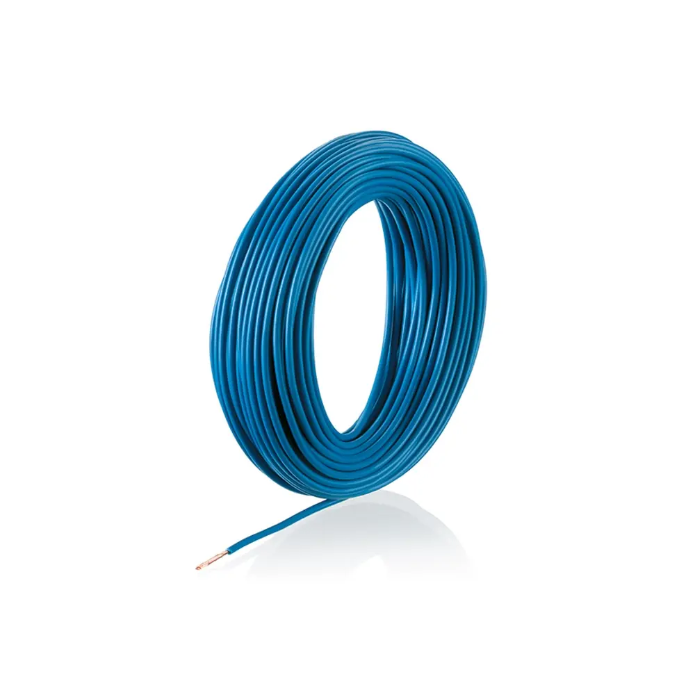 Bobine de Fil - Bleu - 10 Mètres - Section 0,19mm2 - Marklin 7101 -Toutes Echelles