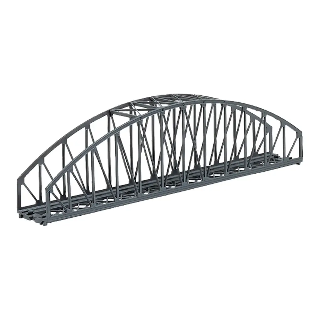 Pont en arc à voie unique Marklin 8975 - Z 1:220 - aspect en acier
