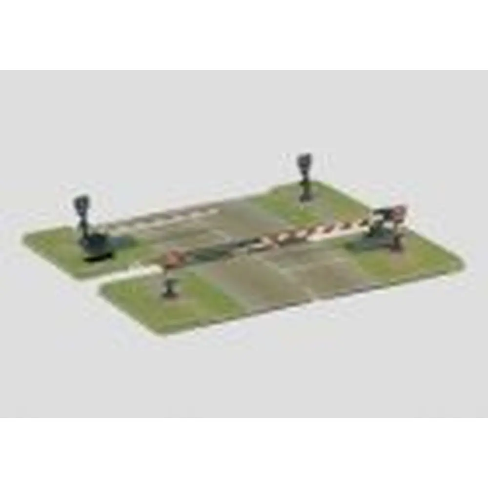 Passage à niveau à demi-barrières MÄRKLIN 8992 - Z 1/220ème