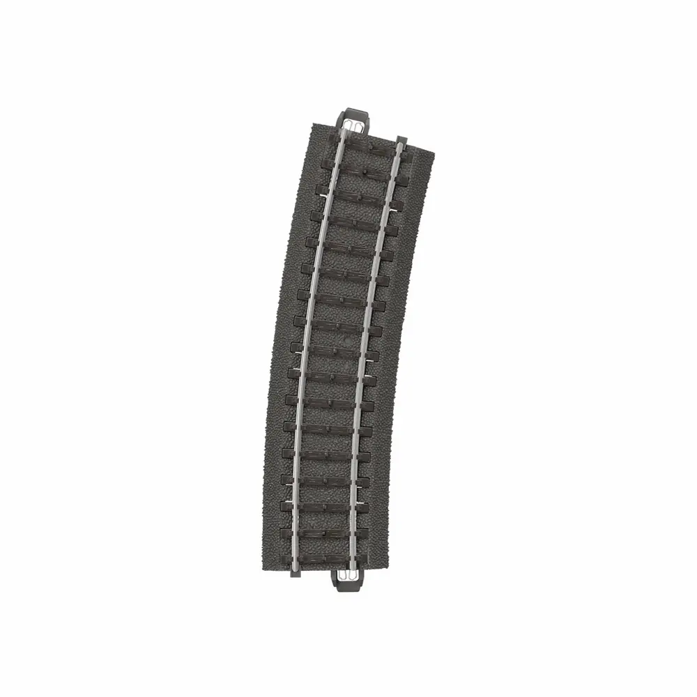 Rail courbe ballasté R3 515 mm 15° code 83 voie C - Märklin 24315 - HO 1/87 - 3R