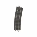Rail courbe ballasté R3 515 mm 15° code 83 voie C - Märklin 24315 - HO 1/87 - 3R