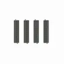 Coffret de 4 rails droits ballastés 171,7 mm code 83 voie C - Märklin 20172 - HO 1/87 - 3R