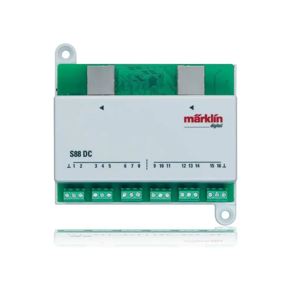 Module s88 de rétrosignalisation avec détecteurs de courant - Märklin 60882