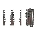 Extensions Marklin 74871 pour pont tournant Marklin 74861 - HO : 1/87