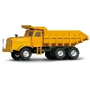 Camion benne de chantier jaune - Märklin 18016 - 1/45 - EP III/IV/V