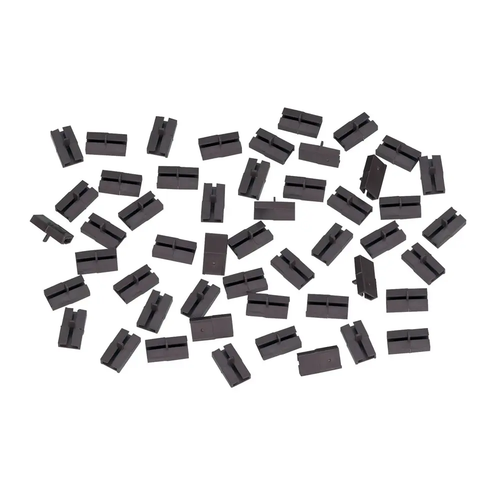 Pack de 50 éclisses isolantes MÄRKLIN 59090 - I 1/32 - pièces en plastique