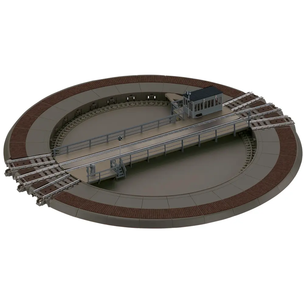 Pont tournant fonctionnel voie C - MÄRKLIN 74862 - HO 1/87