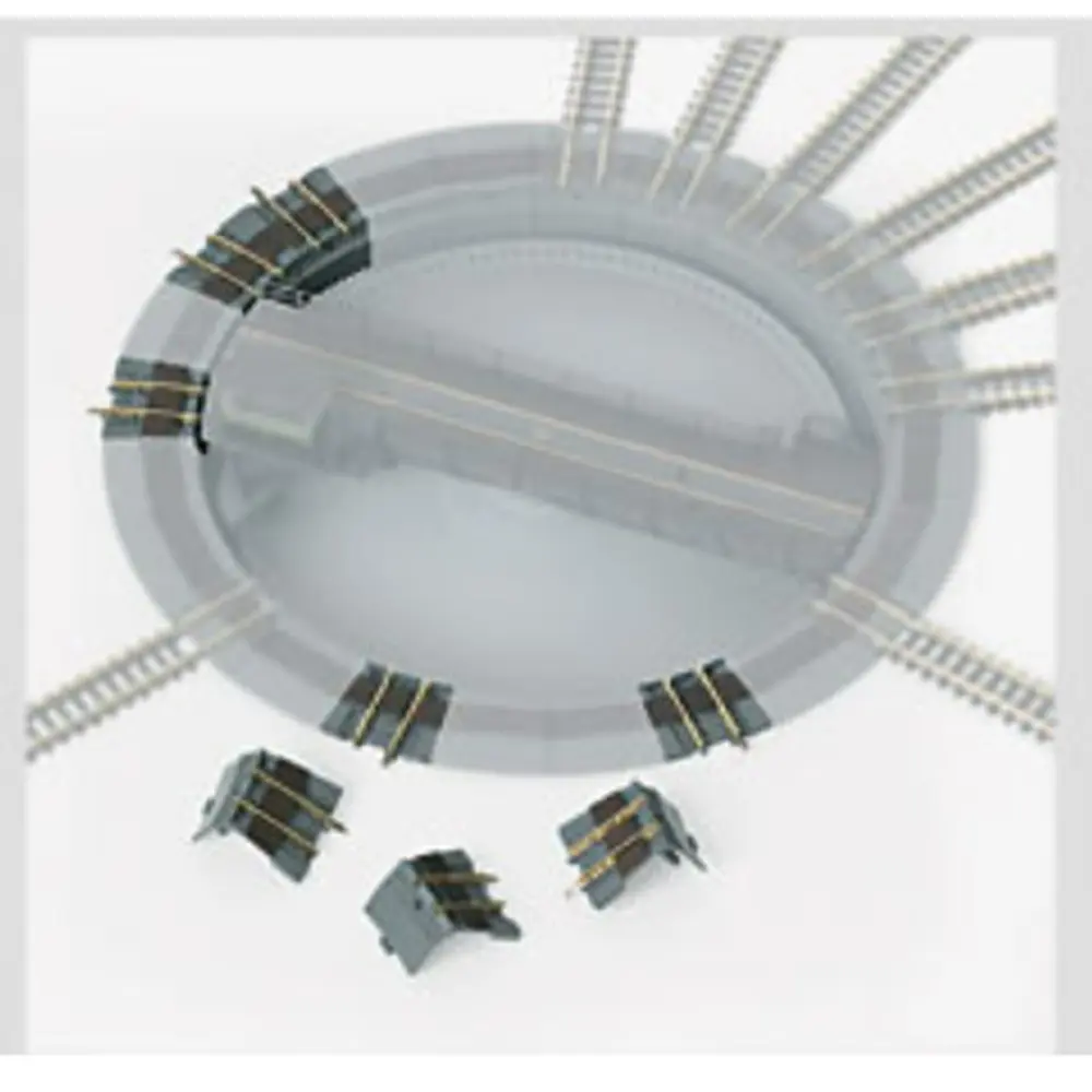 Set extension pour pont tournant - 8 pièces MARKLIN 89971 - Z 1/220