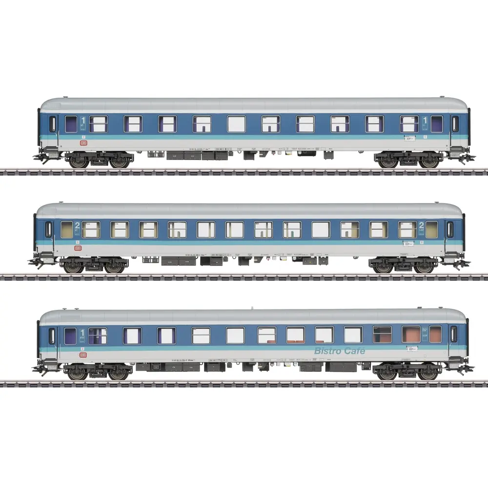 Coffret de voitures voyageurs InterRegio - Marklin 43900 - DB - Echelle HO 1/87ème - EP. V - 3R
