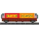 Wagon porte-conteneurs - Märklin my world 44122 - HO 1/87