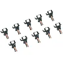 10 têtes d'attelage court conducteur - NEM 362/303 MÄRKLIN 72025 - HO