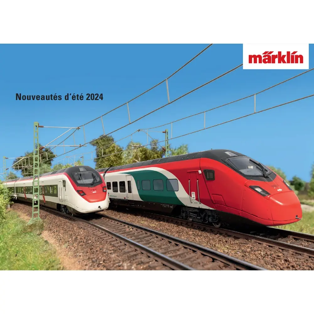 Dépliants Nouveautés été 2024 - Marklin MA-DEP-ETE2024 - 47 pages - Français