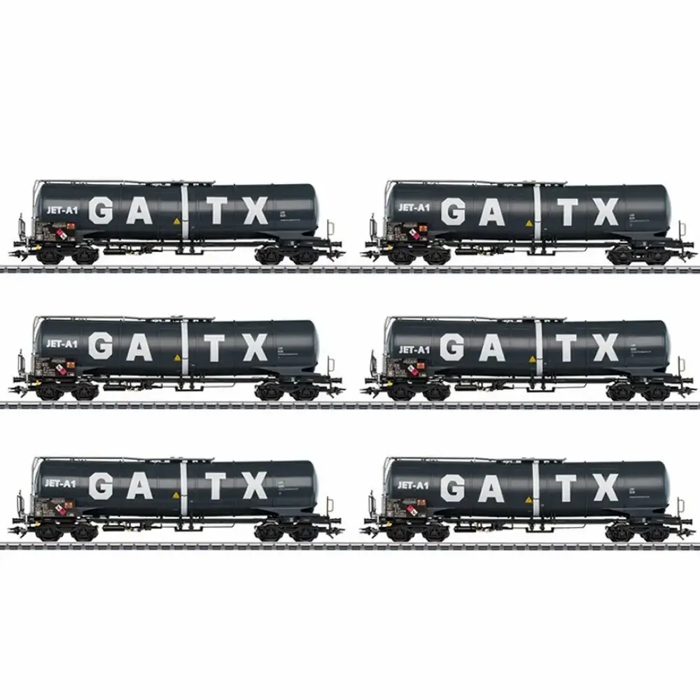 Set de wagons-citernes Zans - MARKLIN 47546 - HO 1/87 - EP VI - 3R
