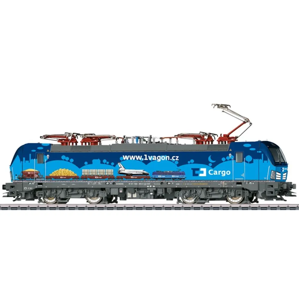 Locomotive électrique série 383 - MARKLIN 39333 - HO 1/87 - EP VI - DCC Son - 3R