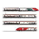 Rame automotrice RABe 501 Giruno - Märklin 39811 - HO 1/87 - CFF - 3R - EP VI - DCC Son