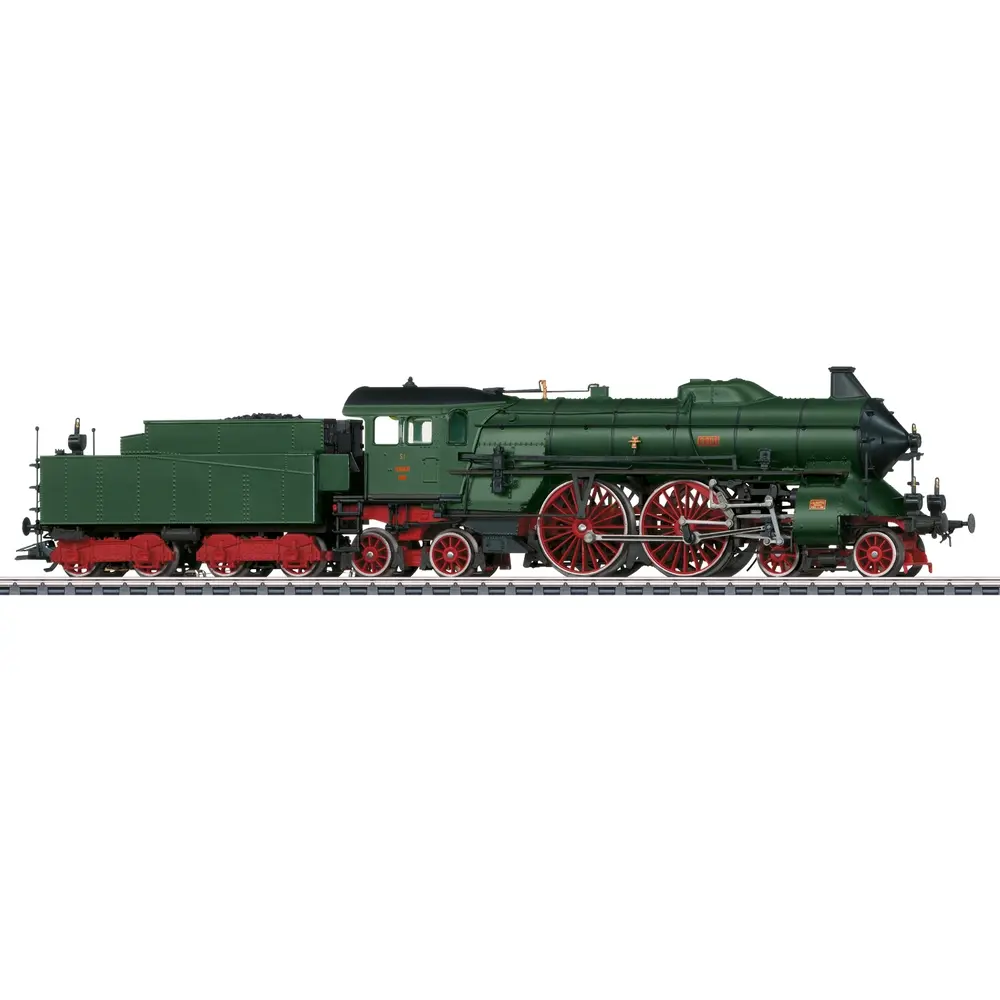 Locomotive à vapeur S 2/6 - Märklin 38015 - HO 1/87 - K.Bay.Sts.B - 3R - EP I - DCC Son