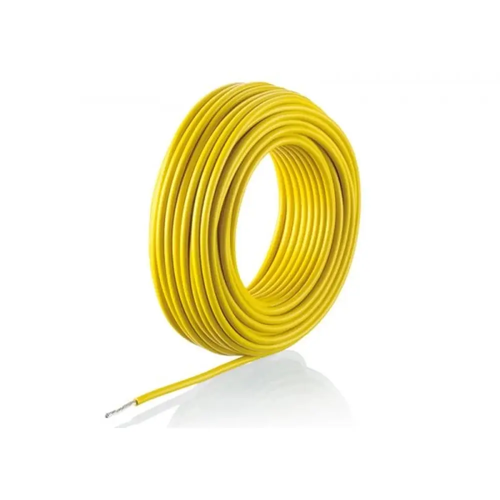Fil de connexion jaune - 10m - 0.75mm² de section - Märklin 71060JAUNE