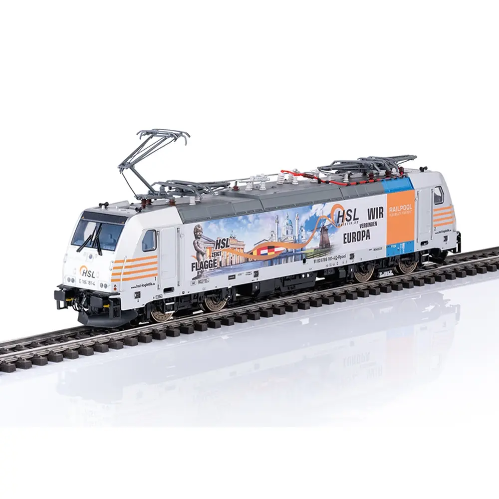 Locomotive électrique série 186 - MARKLIN 38803 - privée - HO 1/87 - EP. VI - Digital Sound - 3R