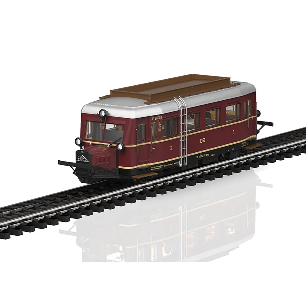 Automotrice diesel série VT 88.9 "nez de cochon" - Märklin 38135 - HO 1/87 - DB - EP III - 3R - DCC Son