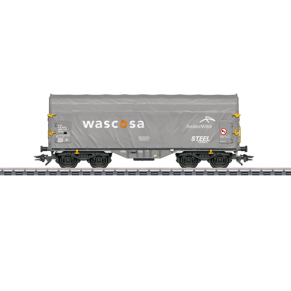 Wagon à bâche coulissante Shimmns - Märklin 47229 - privée - HO 1/87 - EP. VI