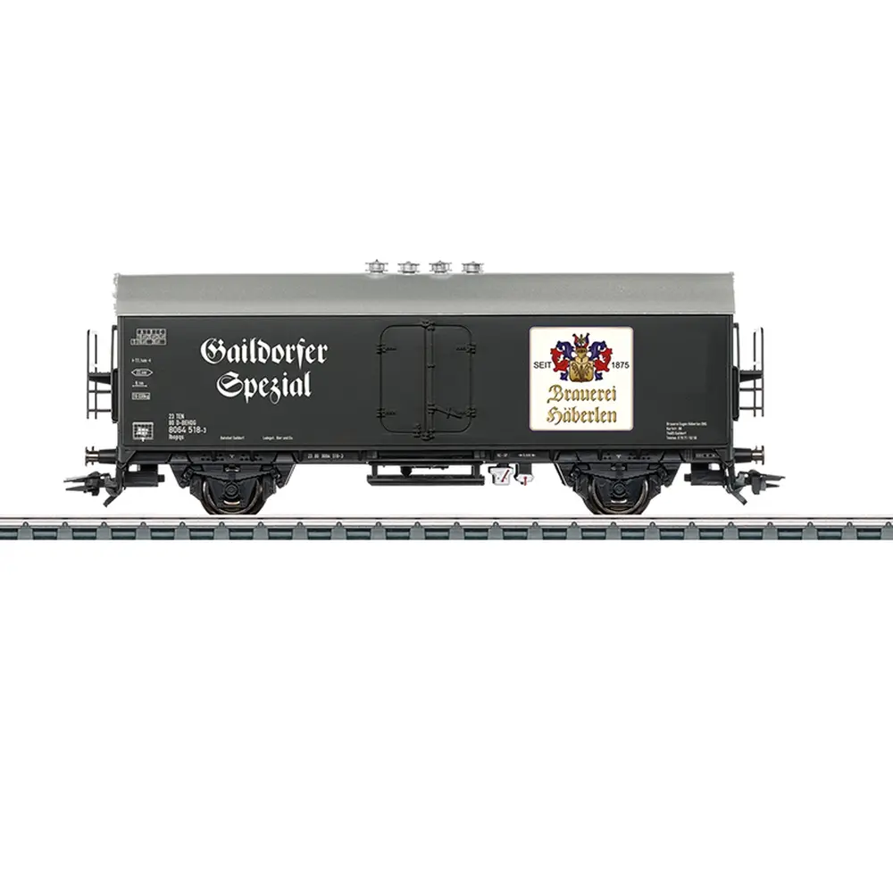 Wagon réfrigérant Gaildorfer Spezial - Märklin 45033 - HO 1/87 - EP VI - 3R